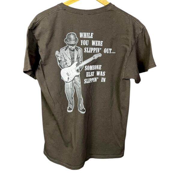 Men's Buddy Guy Concert T-Shirt - Slippin' Out / Slippin' In - Large - Picture 3 of 4